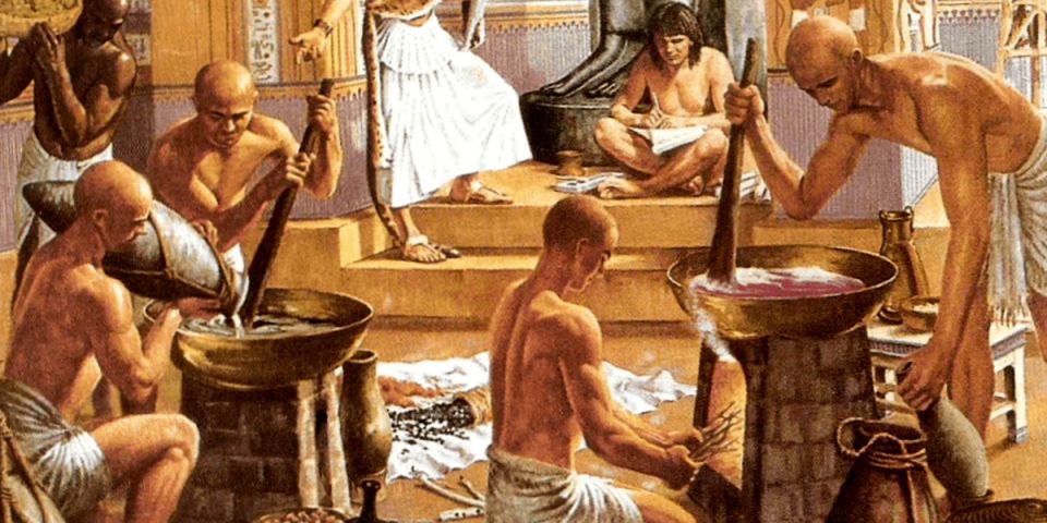 Древние секреты чистоты: как римляне боролись с жиром на своих пиршествах