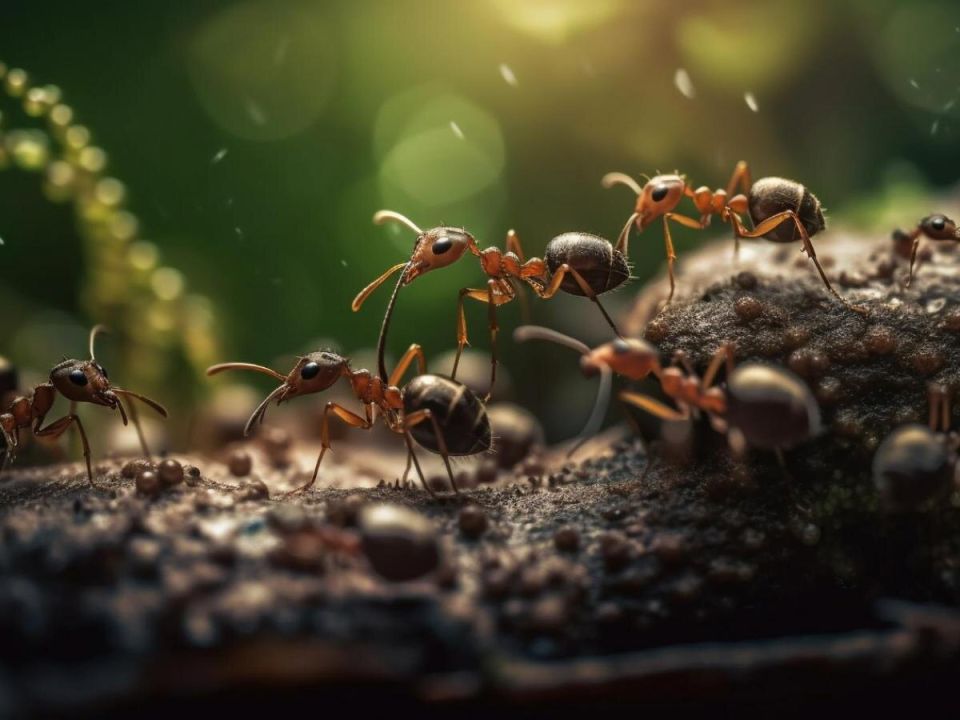 Эффективная борьба с муравьями: экологичные решения для цветоводов