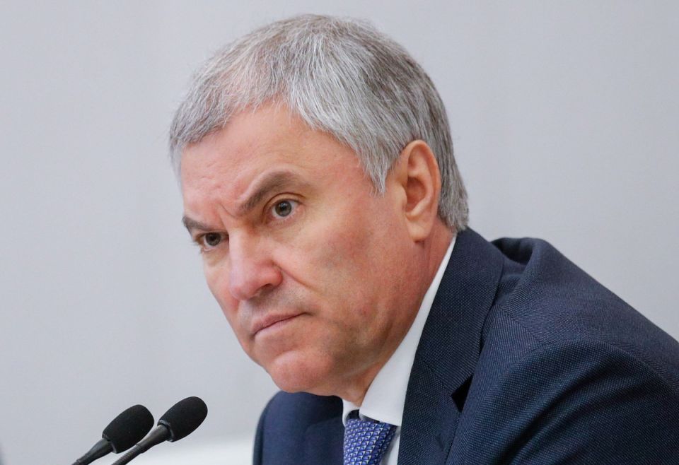 Володин раскритиковал инициативу ЕС по конфискации российских активов как грабеж