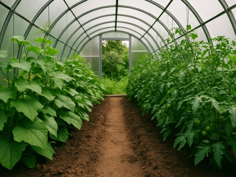 Как молочный раствор спасает огурцы и розы от мучнистой росы