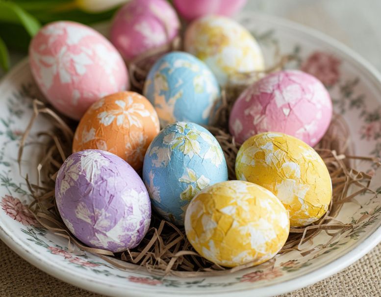 Креативные пасхальные яйца: декор без химии и лишней посуды