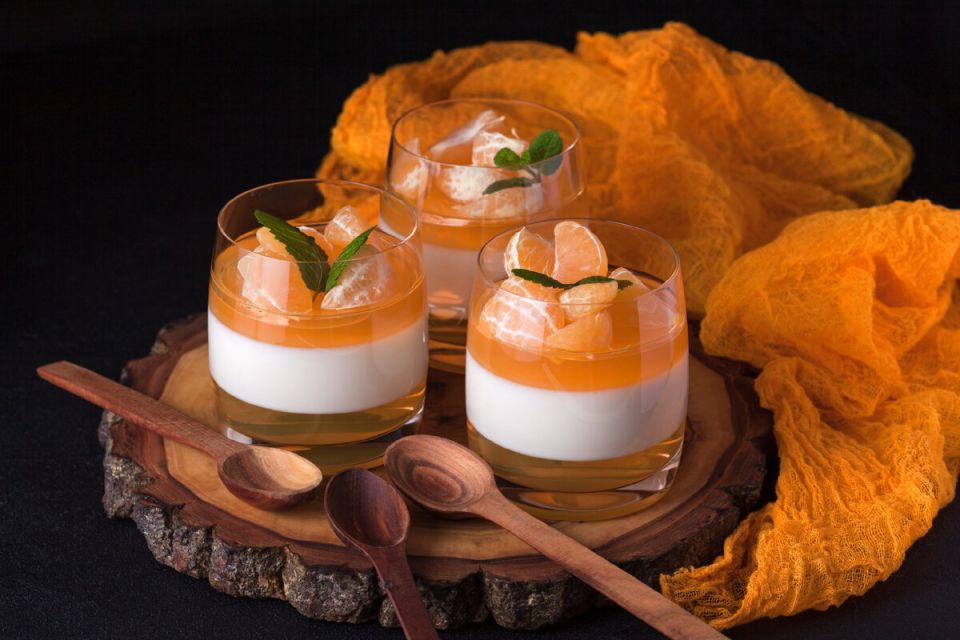 Мандариновое желе для торжества