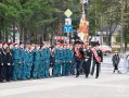 Кадеты Южно-Сахалинска простились со знаменем