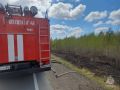 600 квадратов сухой травы потушили в Ногликском районе