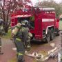 Пожарные ликвидировали несколько очагов условного возгорания в областной библиотеке
