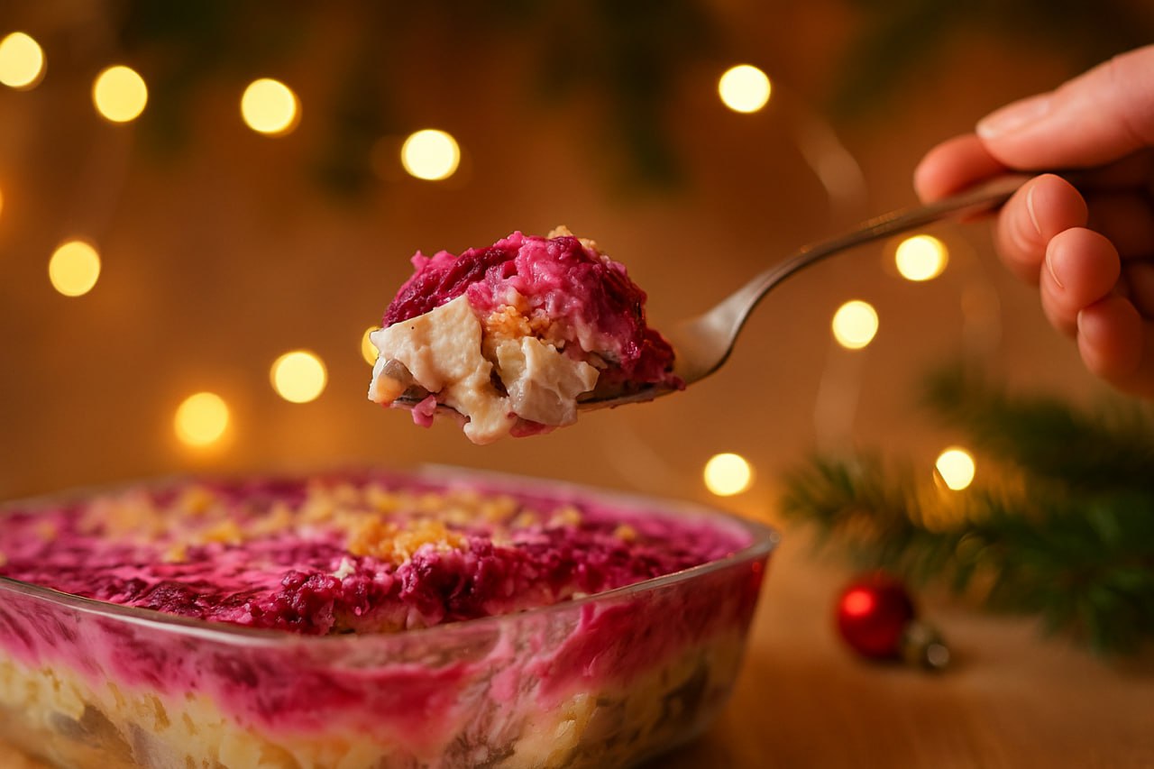 Цена популярного новогоднего салата за год увеличилась почти на 14%