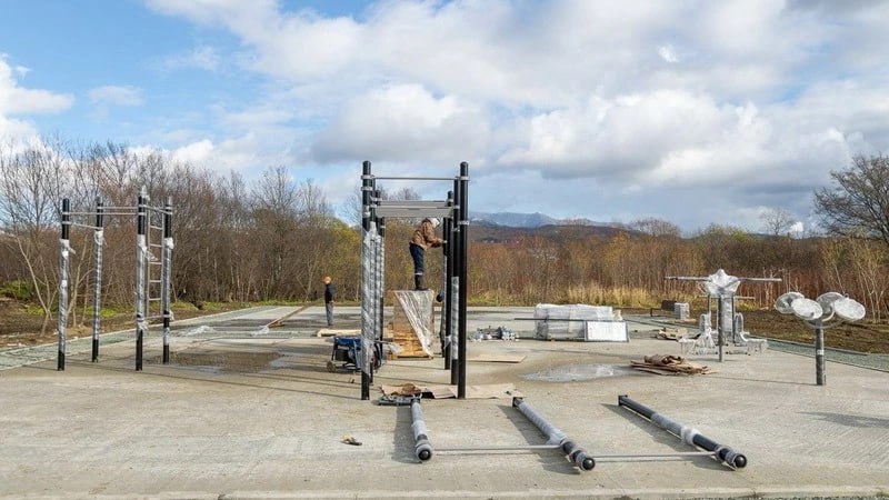 В Луговом появится новая спортивная площадка