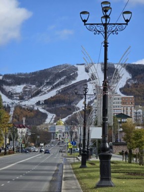 Какая красота!. В Южно-Сахалинске времена года устроили хоровод
