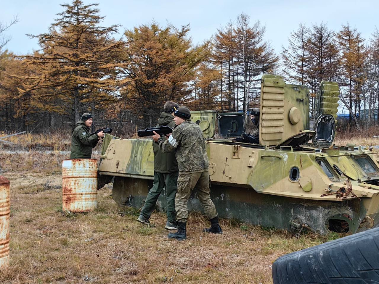 Курсанты регионального филиала центра "Воин" готовятся к межрегиональным соревнованиям