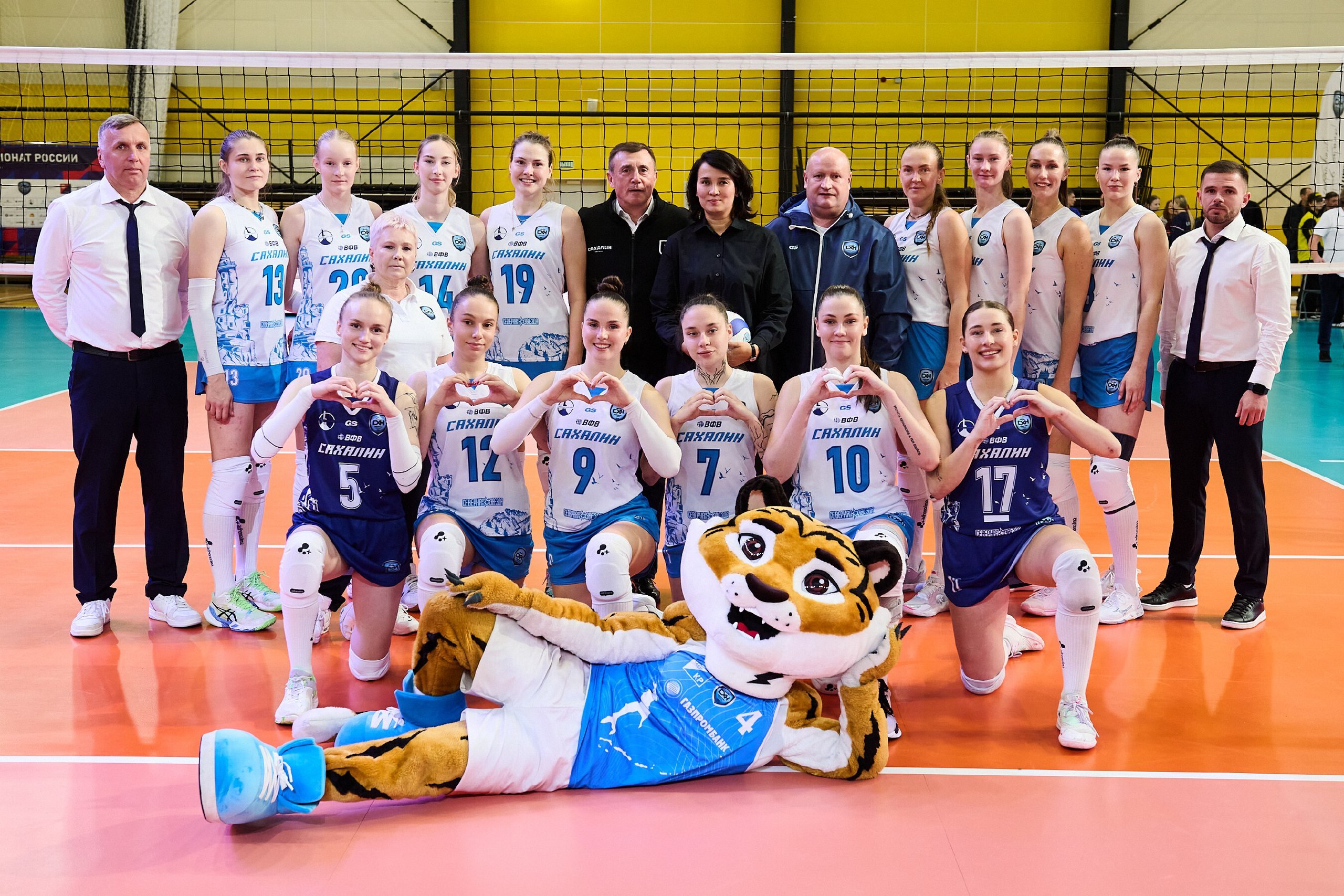 Островная столица приняла второй тур чемпионата России по волейболу среди женских команд