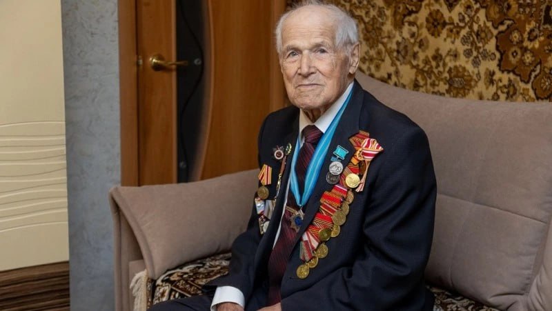 Сахалинский ветеран Великой Отечественной войны Вячеслав Гаврилов отметил 99-летие