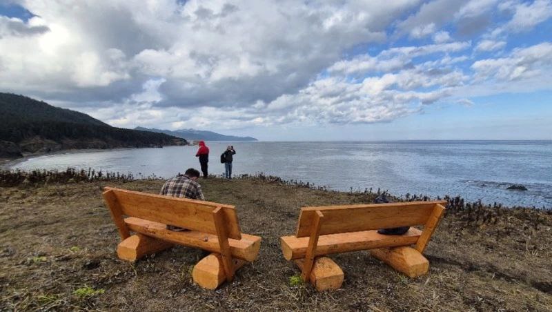Подготовку к благоустройству начали на мысе Великан на Сахалине Подготовку к благоустройству начали на мысе Великан на Сахалине