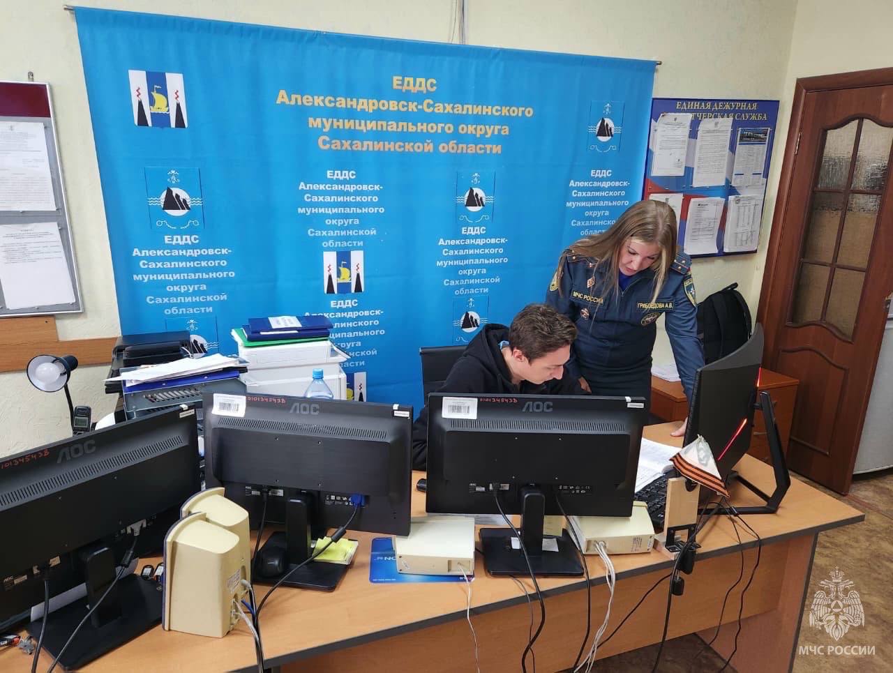 Профилактические визиты в ЕДДС продолжаются Профилактические визиты в ЕДДС продолжаются