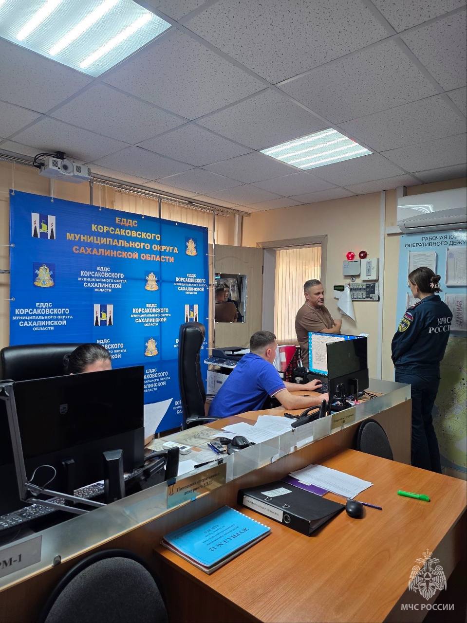 Профилактические визиты в ЕДДС продолжаются Профилактические визиты в ЕДДС продолжаются