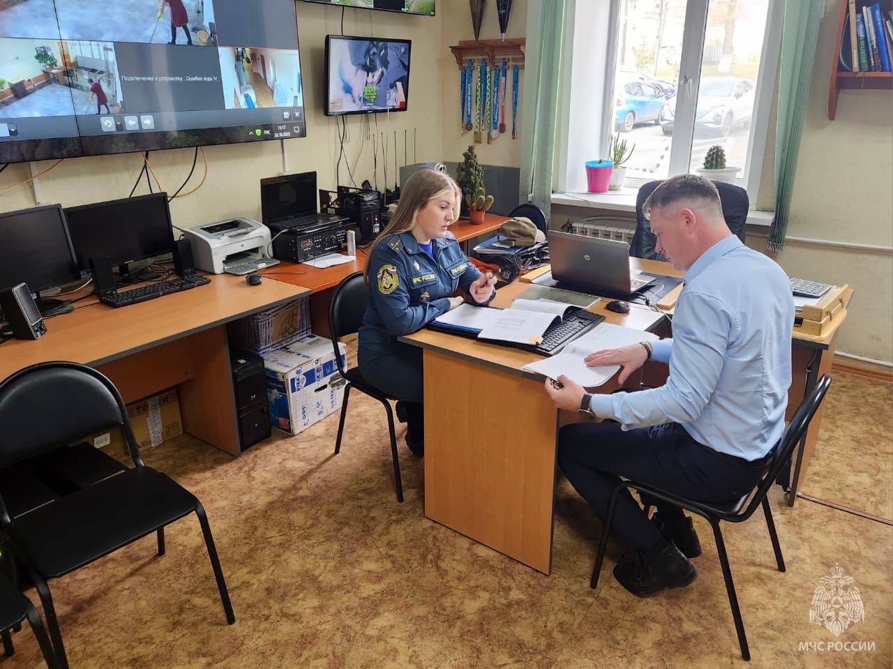 Профилактические визиты в ЕДДС продолжаются