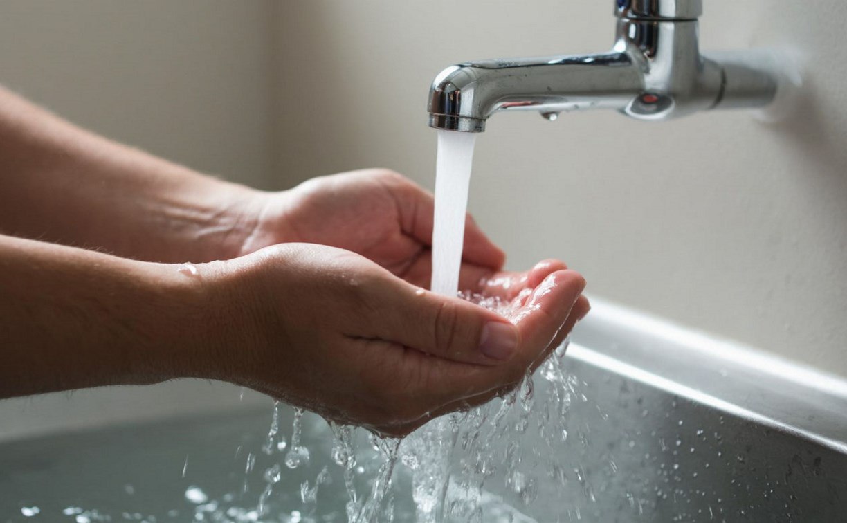 На Сахалине продезинфицируют резервуары — воду из-под крана лучше не пить