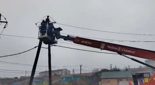 Валерий Лимаренко: На территории Южно-Курильского района проходит мощный циклон