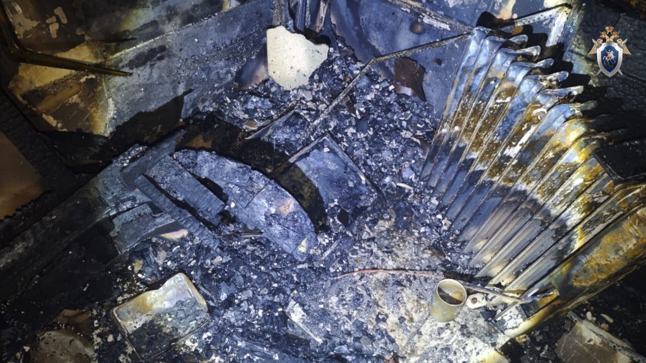 Следователями проводится проверка по факту гибели мужчины в результате пожара