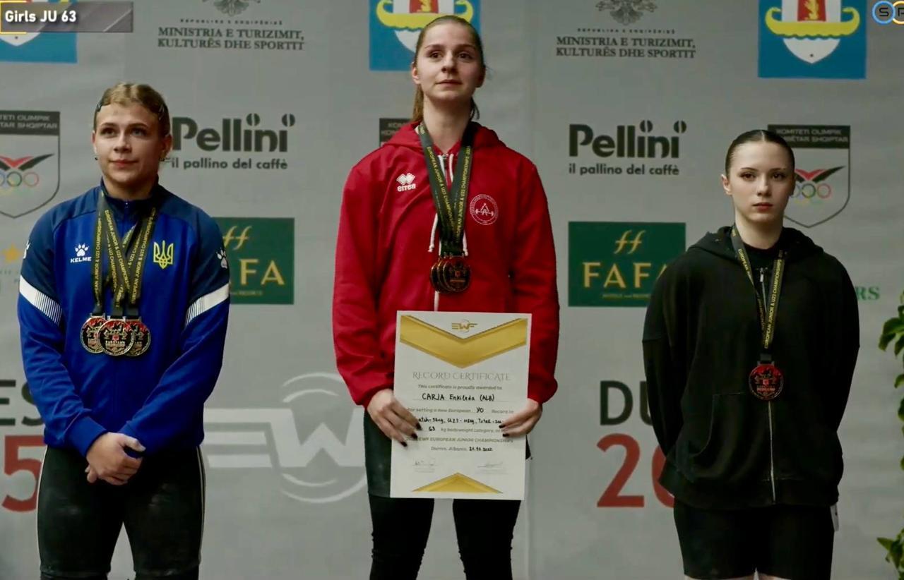 Сахалинка Полина Павлович взяла бронзу первенства Европы по тяжелой атлетике Сахалинка Полина Павлович взяла бронзу первенства Европы по тяжелой атлетике