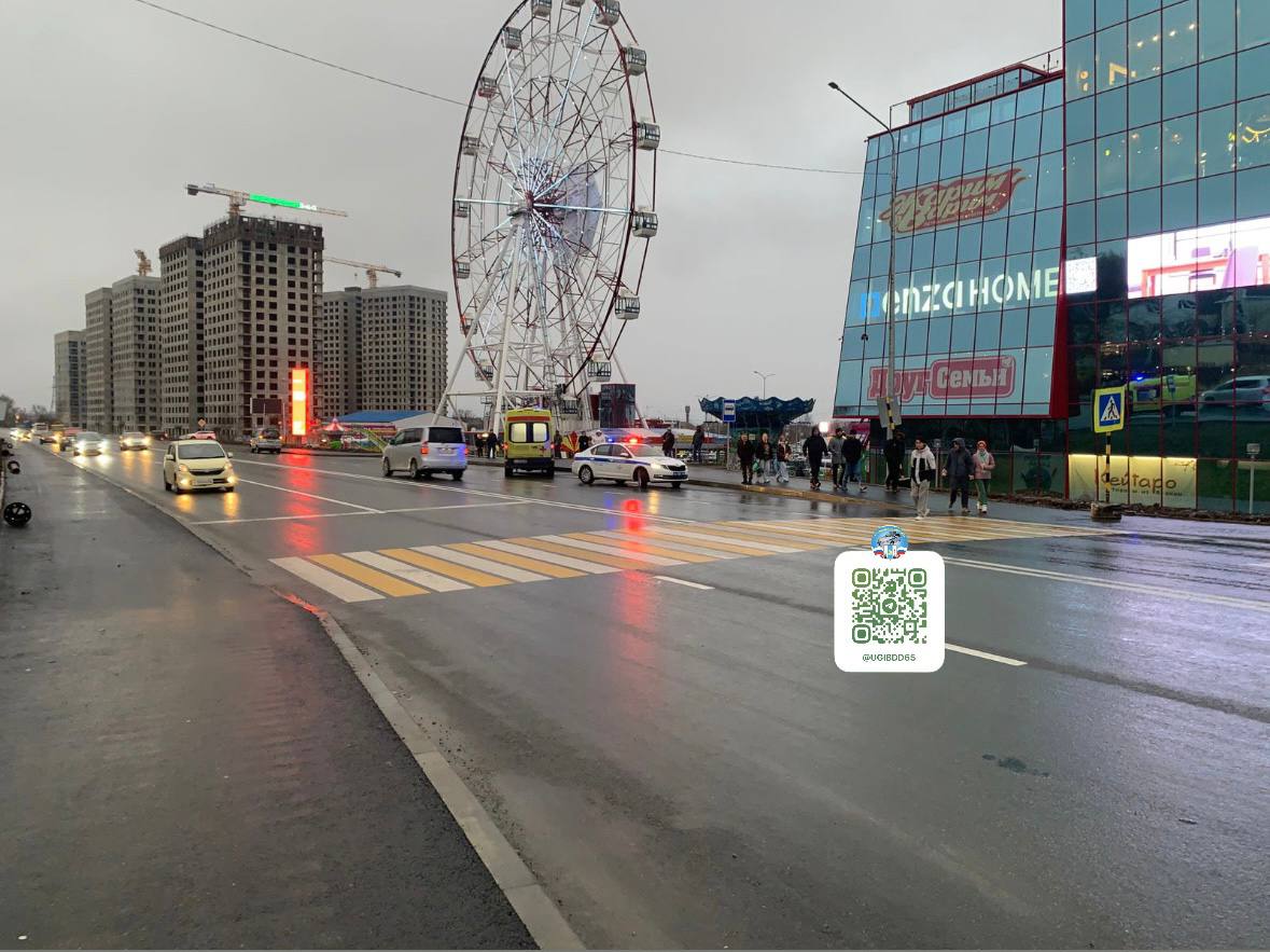 в Южно-Сахалинске. 2 ноября 2025 года в 17 часов 45 минут в районе дома 482 по проспекту Мира произошло дорожно-транспортное происшествие