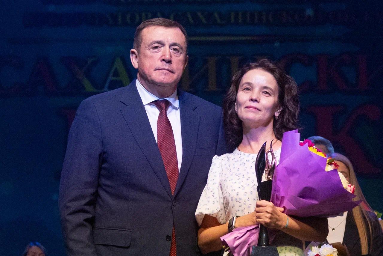 Губернатор вручил награды победителям конкурса "Сахалинский маяк" Губернатор вручил награды победителям конкурса "Сахалинский маяк"