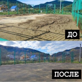 В селе Колхозное ликвидировали последствия паводка