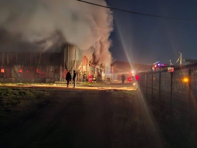 Возгорание на свинокомплексе «Мерси-Агро» в Анивском районе локализовали