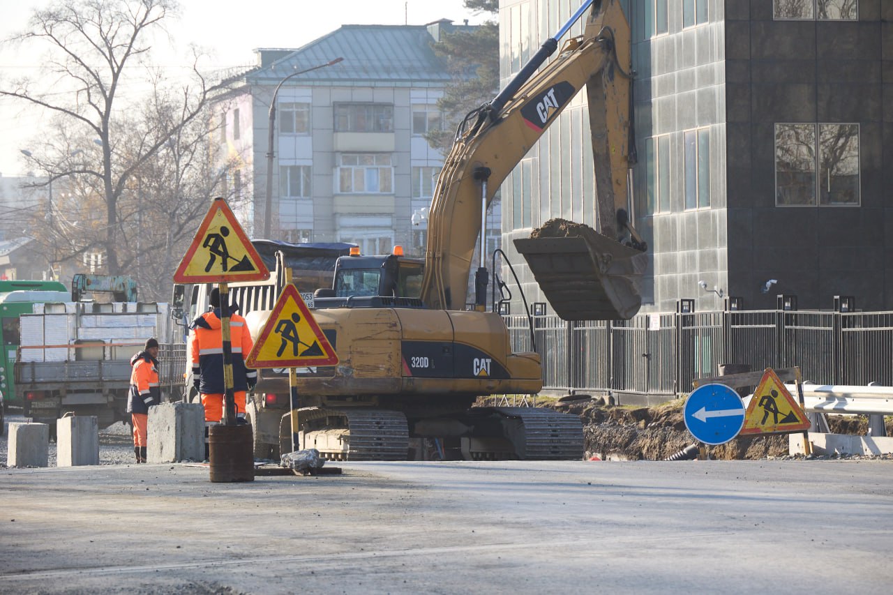 Ремонт первого участка проспекта Мира в Южно-Сахалинске завершат в течение месяца Ремонт первого участка проспекта Мира в Южно-Сахалинске завершат в течение месяца