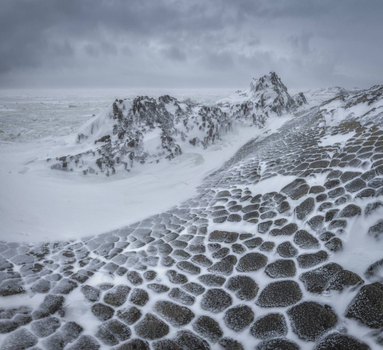 Зимние пейзажи Курильских островов Зимние пейзажи Курильских островов