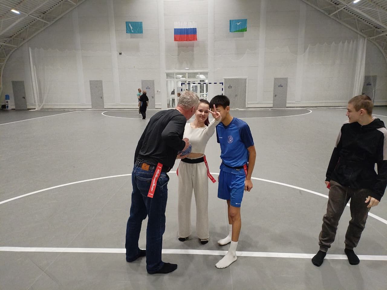 Юные сахалинцы познакомились с рэгби Юные сахалинцы познакомились с рэгби