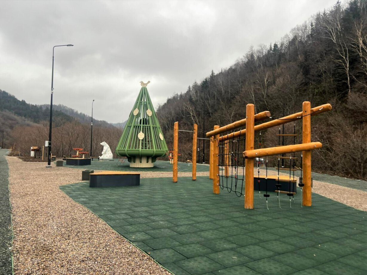 Променад, скейт-парк, мангалы: два красивых парка готовятся к сдаче на Сахалине Променад, скейт-парк, мангалы: два красивых парка готовятся к сдаче на Сахалине