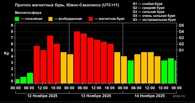 Очень сильная магнитная буря планетарного масштаба обрушилась на Землю Очень сильная магнитная буря планетарного масштаба обрушилась на Землю