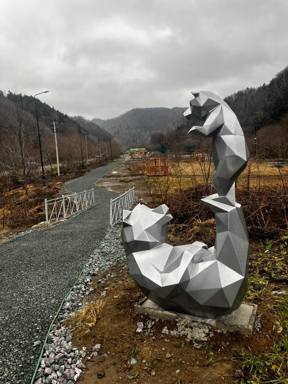 Променад, скейт-парк, мангалы: два красивых парка готовятся к сдаче на Сахалине Променад, скейт-парк, мангалы: два красивых парка готовятся к сдаче на Сахалине