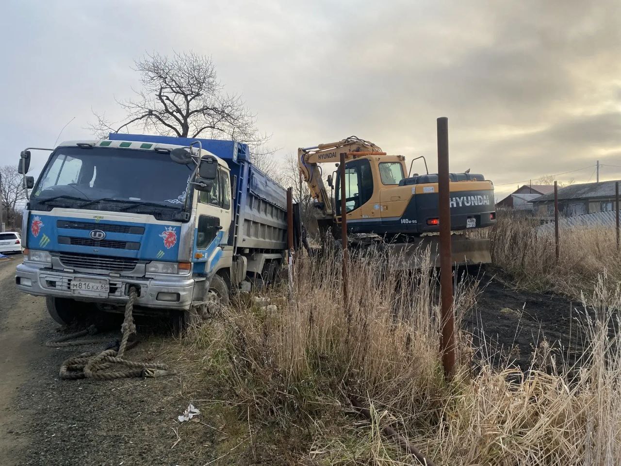 Песчанское осталось без воды из-за поврежденного водовода