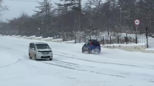 Метель оставила север Сахалина без авиасообщения