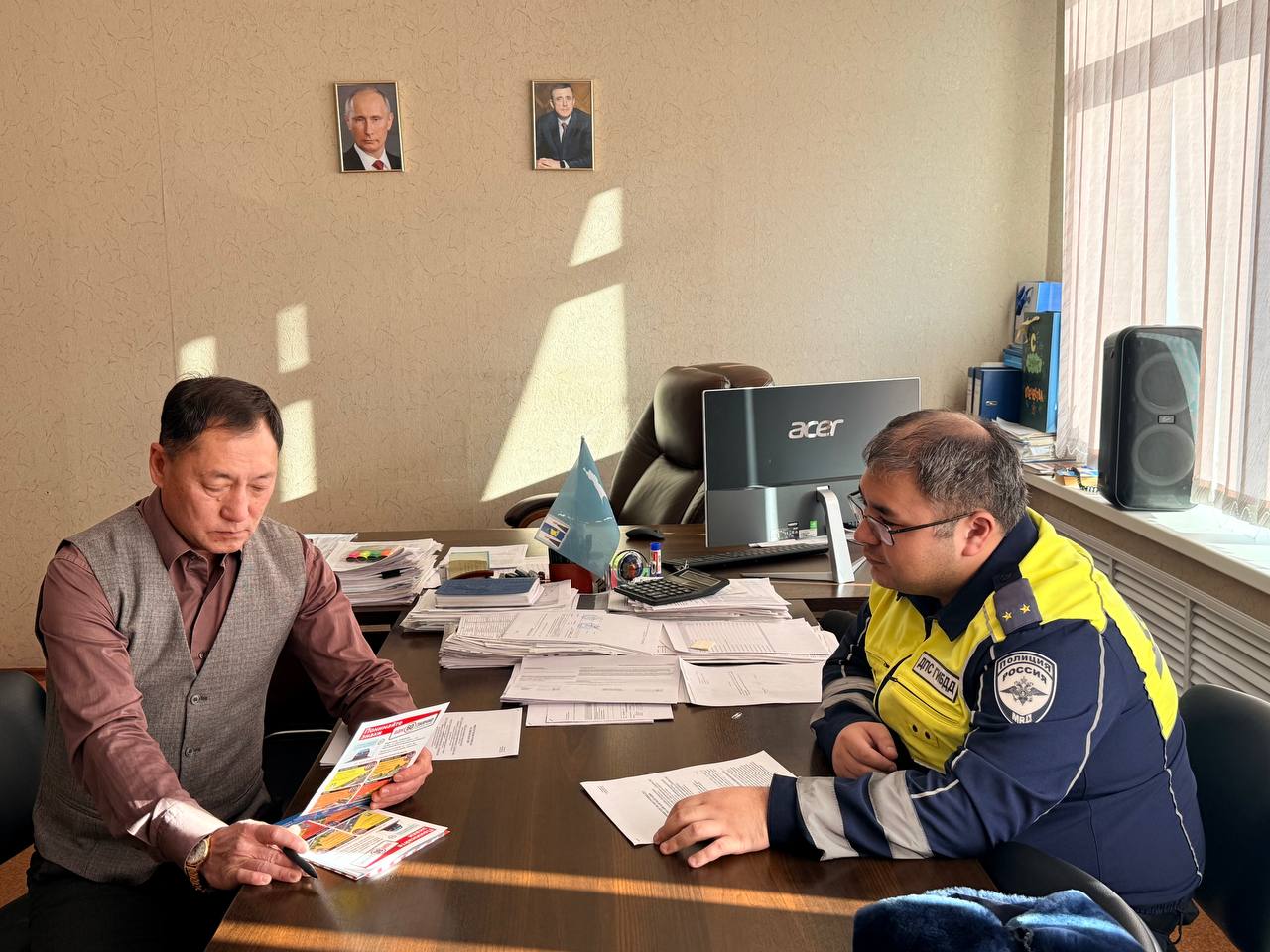 Сотрудники Госавтоинспекции провели профилактические визиты в МУП «ПКК-І» и АО «Специализированное Сотрудники Госавтоинспекции провели профилактические визиты в МУП «ПКК-І» и АО «Специализированное