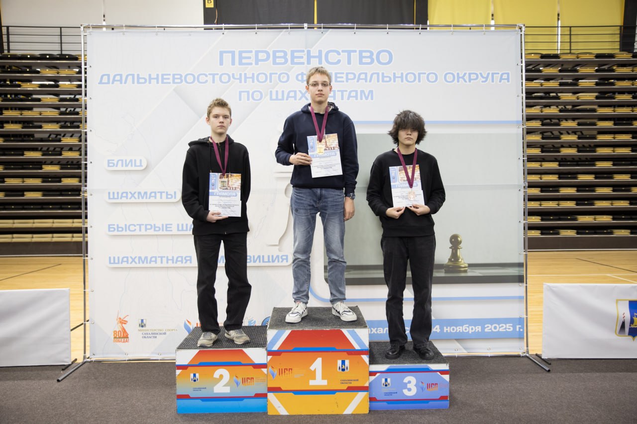 Медалистами первенства ДФО стали семь сахалинских шахматистов Медалистами первенства ДФО стали семь сахалинских шахматистов