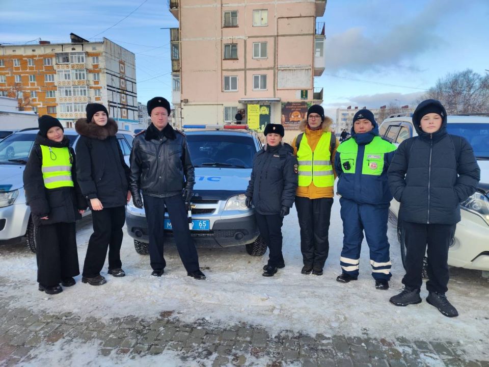 В Охе прошла акция, приуроченная к Всемирному дню памяти