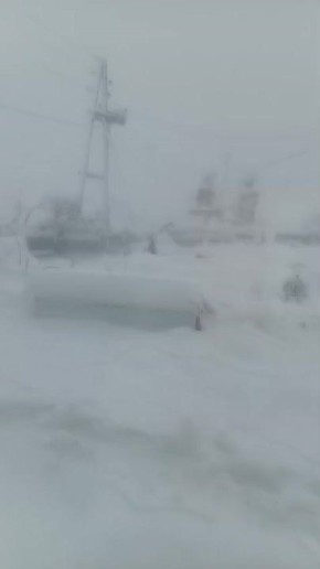 Снежные кадры из Томаринского района