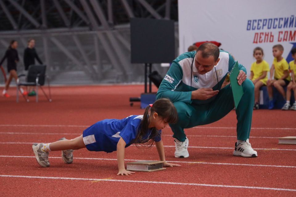 Южно-сахалинские дошколята определяют сильнейших в эстафете ГТО