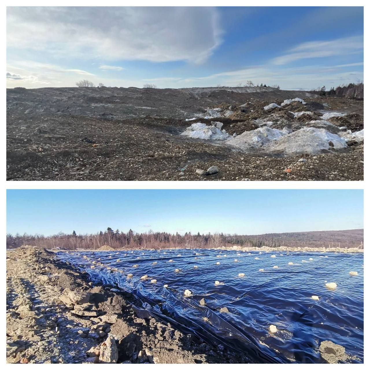 В Корсакове по иску прокурора обустроили снежный полигон