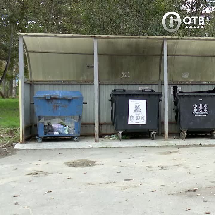 На Сахалине ускорят замену 3 тысяч старых мусорных баков на евроконтейнеры