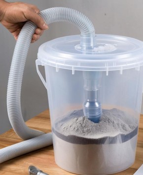 Как создать самодельный циклонный фильтр для пылесоса и улучшить его работу