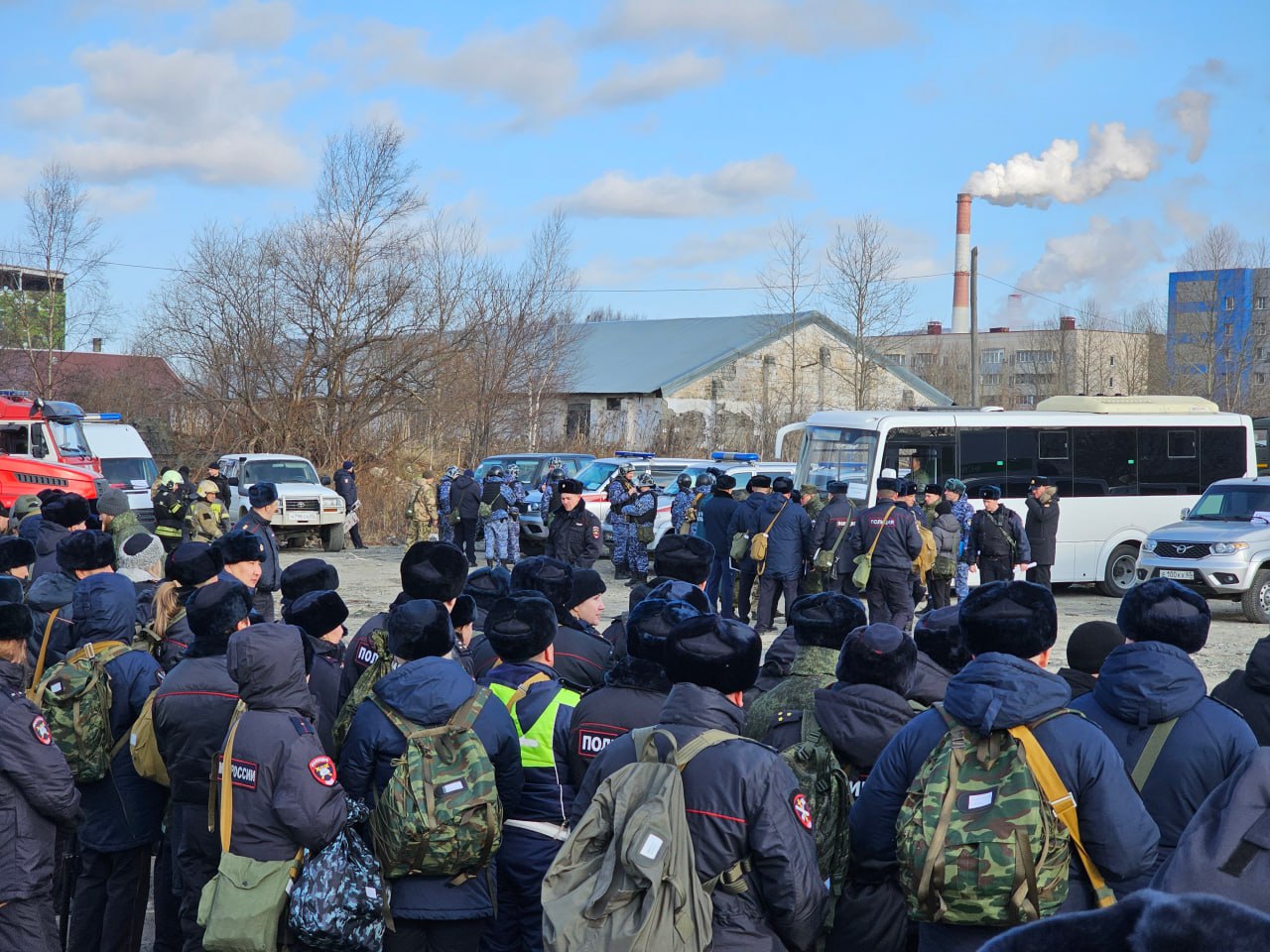 Полиция Сахалина приняла участие в антитеррористических учениях Полиция Сахалина приняла участие в антитеррористических учениях