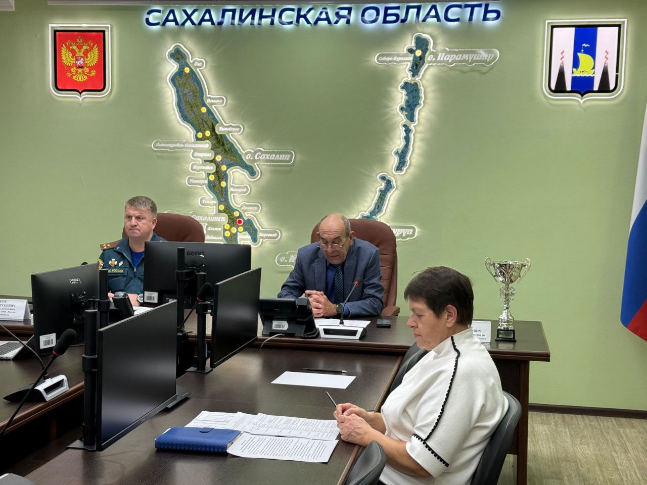 Лучшая ЕДДС определена на Сахалине! Лучшая ЕДДС определена на Сахалине!