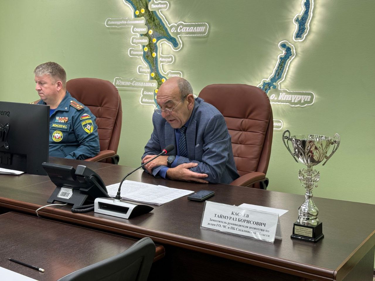 Лучшая ЕДДС определена на Сахалине! Лучшая ЕДДС определена на Сахалине!