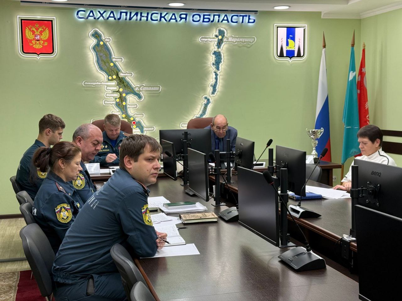 Лучшая ЕДДС определена на Сахалине!