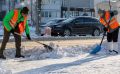 Более 100 единиц техники устраняют последствия снегопада в Южно-Сахалинске