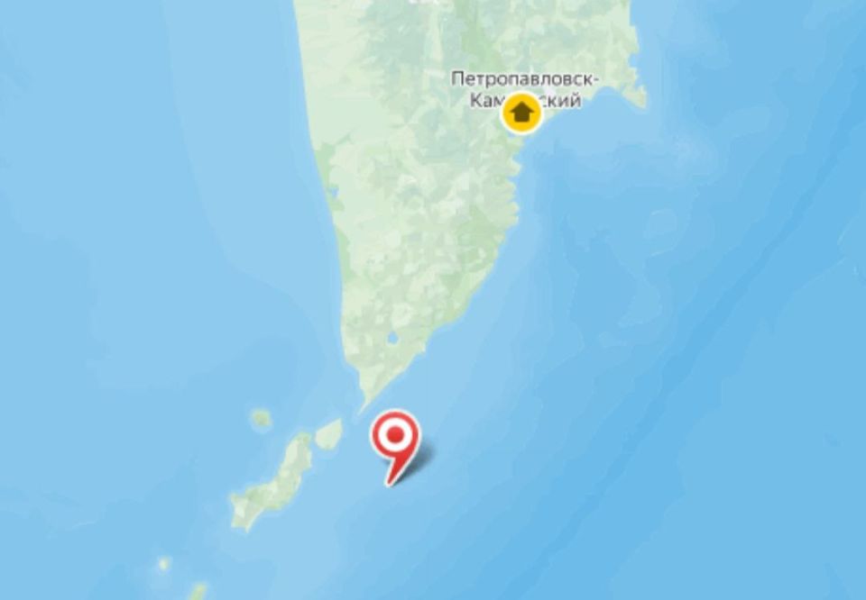 Ощутимое землетрясение произошло в Северо-Курильске