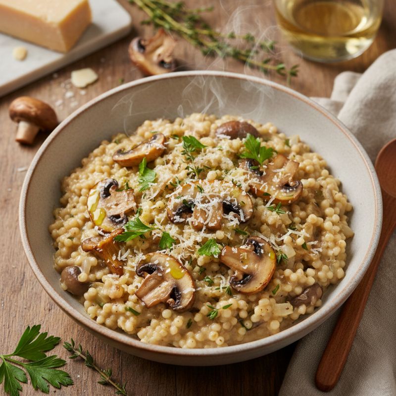 Пшено вместо риса: как приготовить идеальное пшенетто с грибами